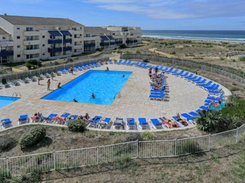 Appartement Climatise Avec Piscine & Mer Bleu Marine Lacanau Exterior photo